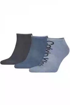 SKARPETY MĘSKIE CALVIN KLEIN 701218724 JEANSOWE 3 PACK Odzież obuwie dodatki Bielizna męska Skarpety męskie