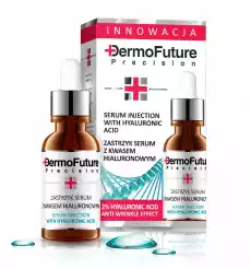 Dermofuture Serum Injection With Hyaluronic Acid kuracja do twarzy z kwasem hialuronowym 20ml Zdrowie i uroda Kosmetyki i akcesoria Pielęgnacja twarzy Serum do twarzy