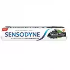 Sensodyne Natural White wybielająca pasta do zębów z węglem aktywnym 75 ml Zdrowie i uroda Kosmetyki i akcesoria Pielęgnacja zębów i jamy ustnej