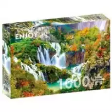 Puzzle 1000 Wodospady PlitwickieChorwacja G3 Dla dziecka Zabawki Puzzle