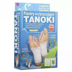 Tanoki Detox Plastry Oczyszczające 10 Sztuk Artykuły Spożywcze