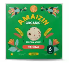 TORTILLA WRAPS BIO 240 g AMAIZIN Artykuły Spożywcze Zdrowa żywność