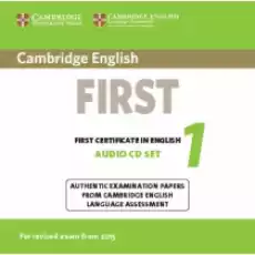 Cambridge English First 1 Audio CD Książki Nauka jezyków