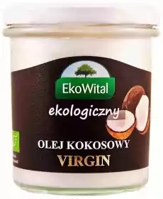 Olej kokosowy virgin BIO 240 g Artykuły Spożywcze Oleje i oliwy