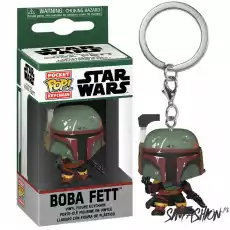 Brelok Pocket POP Keychain Star Wars The Book of Boba Boba Fett Odzież obuwie dodatki Galanteria i dodatki BrelokiZawieszkiPlakietki