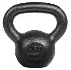 Hantla kettlebell żeliwna KZG 6 kg HMS Sport i rekreacja Siłownia i fitness Obciążenia