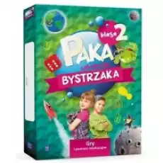 Paka szkolnego bystrzaka 2 Gry i pomoce edukacyjne dla klasy drugiej szkoły podstawowej Książki Podręczniki i lektury