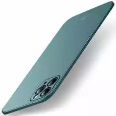 Etui MSVII Precise Hole iPhone 11 Pro matowe zielone Komputery Akcesoria do tabletów Pokrowce i etui
