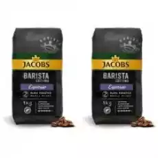 Jacobs Kawa ziarnista Barista Editions Espresso Zestaw 2 x 1 kg Artykuły Spożywcze Kawa