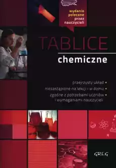 Tablice chemiczne Książki Podręczniki i lektury