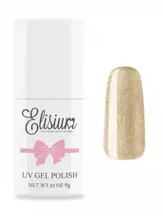 Elisium lakier hybrydowy 071 Eldorado Gold 9g Zdrowie i uroda Kosmetyki i akcesoria Manicure i pedicure Lakiery do paznokci