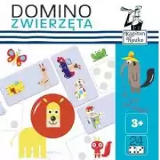 Domino obrazkowe Zwierzęta Kapitan Nauka Gry Gry planszowe