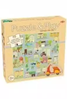 Puzzle z grą Miejska przygoda Gry Gry planszowe