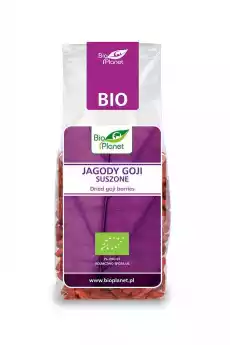 BIO PLANET Jagody Goji suszone BIO 100g Artykuły Spożywcze Zdrowa żywność