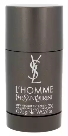 Yves Saint Laurent LHomme dezodorant 75ml M Zdrowie i uroda Perfumy i wody Zapachy męskie Antyperspiranty i dezodoranty męskie