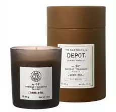 Depot No 901 świeca zapachowa Dark Tea 200ml Dom i ogród Wyposażenie wnętrz Świece i aromaterapia Zapachy i olejki