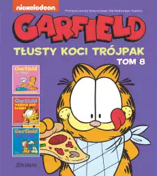 Garfield Tłusty koci trójpak Tom 8 Książki Komiksy