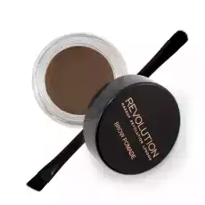 Makeup Revolution Brow Pomade pomada do brwi Dark Brown 25g Zdrowie i uroda Kosmetyki i akcesoria Makijaż i demakijaż Makijaż oczu