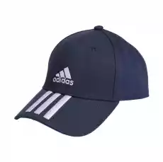 Czapka z daszkiem unisex adidas BASEBALL 3Stripes granatowa HN1037 Odzież obuwie dodatki Galanteria i dodatki Nakrycia głowy Czapki z daszkiem