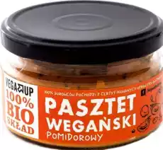 PASZTET WEGAŃSKI POMIDOROWY BIO 190 g VEGA UP Artykuły Spożywcze Pasty i smarowidła