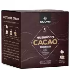 SOLVE LABS MUSHROOM CACAO ELIXIR BLEND 12 SASZETEK Zdrowie i uroda Zdrowie Witaminy minerały suplementy diety