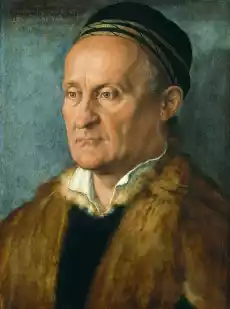 Reprodukcja Portrait of Jakob Muffel Albrecht Durer Dom i ogród Wyposażenie wnętrz Dekoracja Obrazy i plakaty