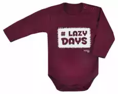 Body niemowlęce LAZY DAYS Koala musztardowe Odzież obuwie dodatki Bielizna damska