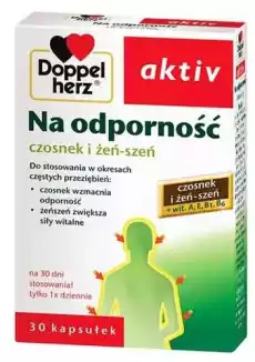 DOPPELHERZ Aktiv Na odporność x 30kaps Zdrowie i uroda Zdrowie Witaminy minerały suplementy diety