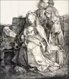 The Holy Family Albrecht Durer plakat Wymiar do wyboru 20x30 cm Dom i ogród Wyposażenie wnętrz Dekoracja Obrazy i plakaty