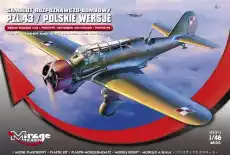 PZL43 Polskie Wersje Wojenne 1939 Prototyp Samolot RozpoznawczoBombowy Sport i rekreacja Modelarstwo