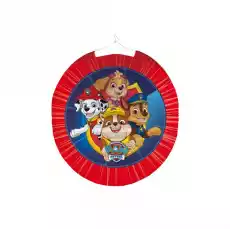 Lampion papierowy do zawieszenia Psi patrol czerwony 25cm Gadżety Imprezowe Pozostałe