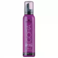 Igora Expert Mousse koloryzująca pianka do włosów 81 Lekki Popielaty Blond 100ml Zdrowie i uroda Kosmetyki i akcesoria Pielęgnacja i stylizacja włosów Farby i szampony koloryzujące