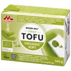 MoriNu Tofu jedwabiste miękkie silken soft tofu bezglutenowe 340 g Bio Artykuły Spożywcze Nabiał