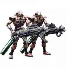 Zestaw 2 figurek Warhammer 40k 118 Necrons Szarekhan Dynasty Immortal Tesla Carbine Dom i ogród Wyposażenie wnętrz Dekoracja Figurki dekoracyjne Figurki kolekcjonerskie