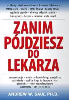 Zanim pójdziesz do lekarza w2023 Książki Poradniki