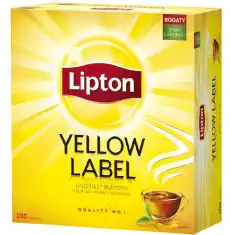 Herbata Lipton Yellow Label 100 torebek Artykuły Spożywcze Herbata