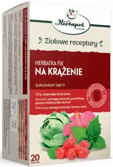 HERBATKA Fix na Krążenie 2g x 20 saszetek Artykuły Spożywcze Zioła