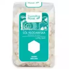 Crystalline Planet Sól kłodawska grubo mielona 600 g Artykuły Spożywcze Przyprawy