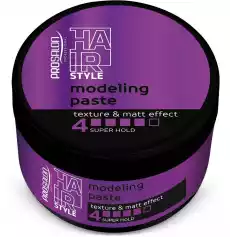 Prosalon Hair Style Modeling Paste pasta modelująca do włosów 4 Super Hold 100g Zdrowie i uroda Kosmetyki i akcesoria Pielęgnacja i stylizacja włosów