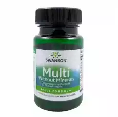 Swanson Daily MutliVitamin 30 K Zdrowie i uroda