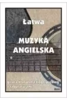 Łatwa Muzyka angielska gitara klasyczna Książki Kultura i sztuka