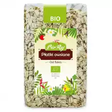 Płatki Owsiane Bio 350 g Bio Raj Artykuły Spożywcze