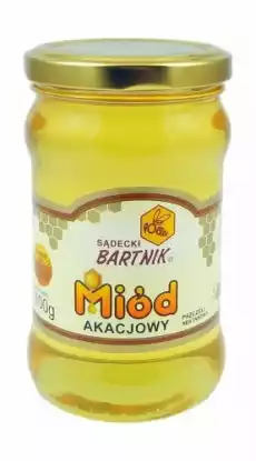 BARTNIK Miód akacjowy 04kg Artykuły Spożywcze Miód