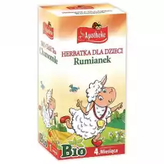 Herbatka Dla Dzieci Rumianek Bio 20x 1 g Apotheke Artykuły Spożywcze