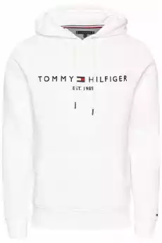 BLUZA MĘSKA TOMMY HILFIGER MW0MW11599 BIAŁA Odzież obuwie dodatki Odzież męska Bluzy męskie