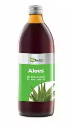 EkaMedica Aloes sok 998 z miąższem 1000 ml Zdrowie i uroda