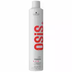 Schwarzkopf OSIS Freeze mocno utwalający lakier w sprayu 500ml Zdrowie i uroda Kosmetyki i akcesoria Pielęgnacja i stylizacja włosów