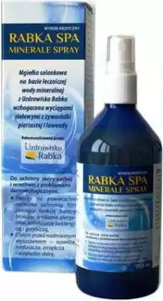 Mgiełka solankowa Rabka SPA Minerale Spray 215ml GorVita Zdrowie i uroda