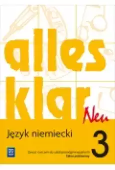 alles klar Neu Język niemiecki Zeszyt ćwiczeń Część 3 Zakres podstawowy Szkoły ponadgimnazjalne Książki Podręczniki w obcych językach