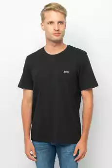 TSHIRT MĘSKI HUGO BOSS 50469550 CZARNY Odzież obuwie dodatki Odzież męska